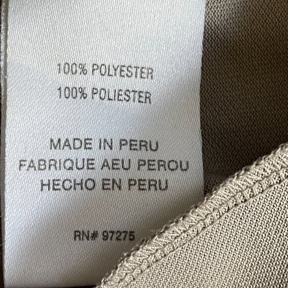 Fox Racing Shirt Beige Gray Brown Base Bike Jersey ¼ Zip Mesh Polyester Mens M - Picture 8 of 9